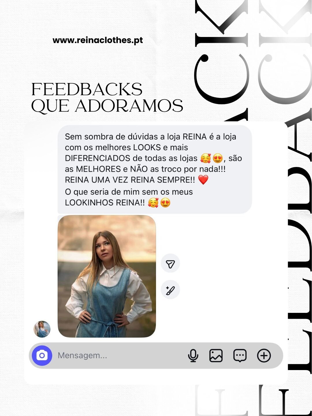 Post para instagram feedback de clientes elegante em dourado e preto (1)